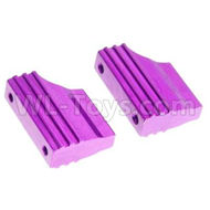 HSP 94188 spare parts-122205 122005 (02049)-03 Upgrade Aluminum Engine Mount(2pcs)-Purple,Upgrade HSP 94188 RC Car Truck Parts,Upgrade HSP 1:10 RC Truck Spare parts Accessories,HSP 94188 Upgrade Parts